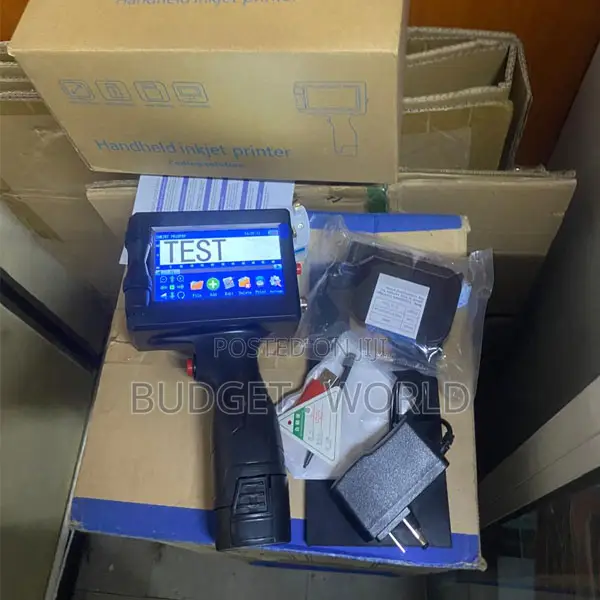 Inkjet Coding Machine – Compact Handheld Printer for Packaging