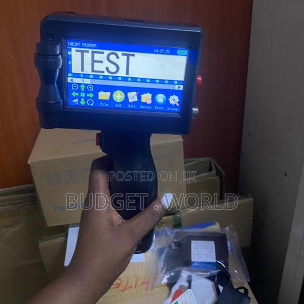 . Portable Inkjet Printer – Expiry Date Serial Number Coding Tool