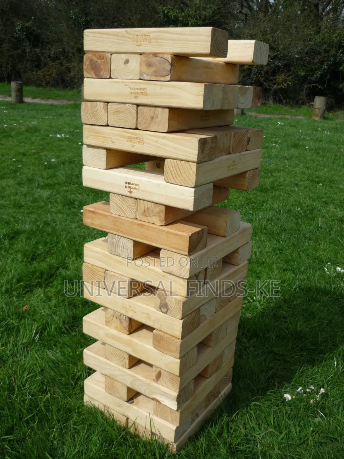 54 PCS of a Wooden Jenga Blocks