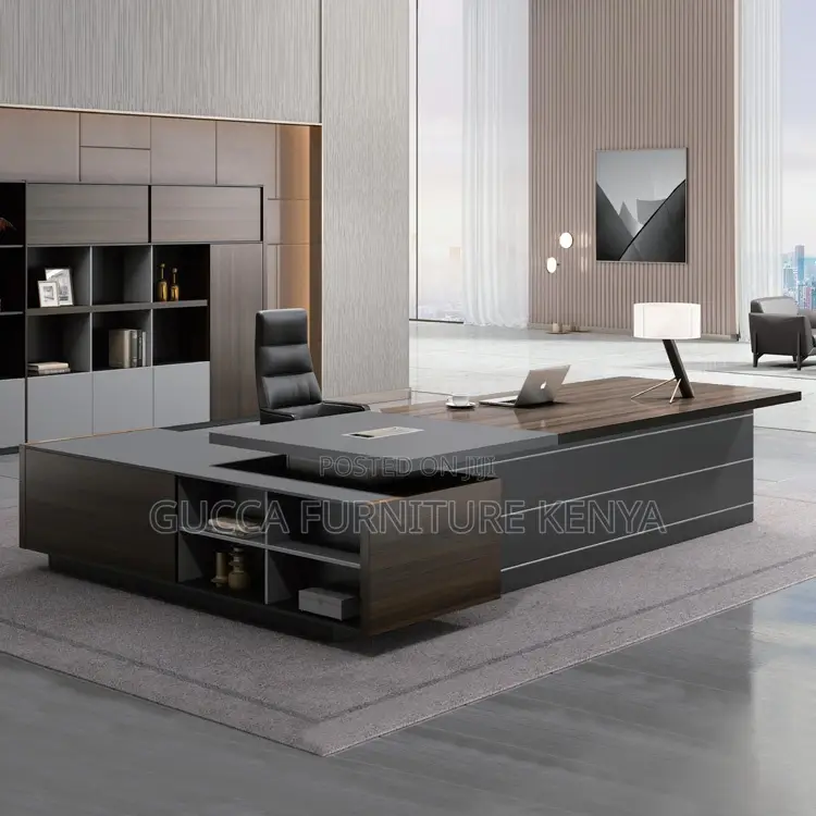 1.8meters Imported Boss L-Shaped Office Table