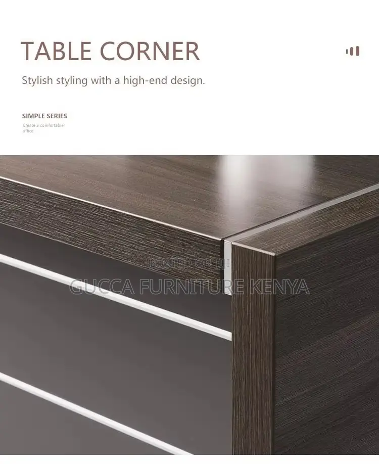 1.8meters Imported Boss L-Shaped Office Table