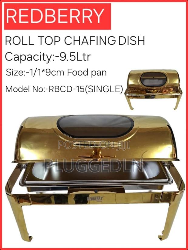 Roll Top Chaffing Dish 9.5 Litres