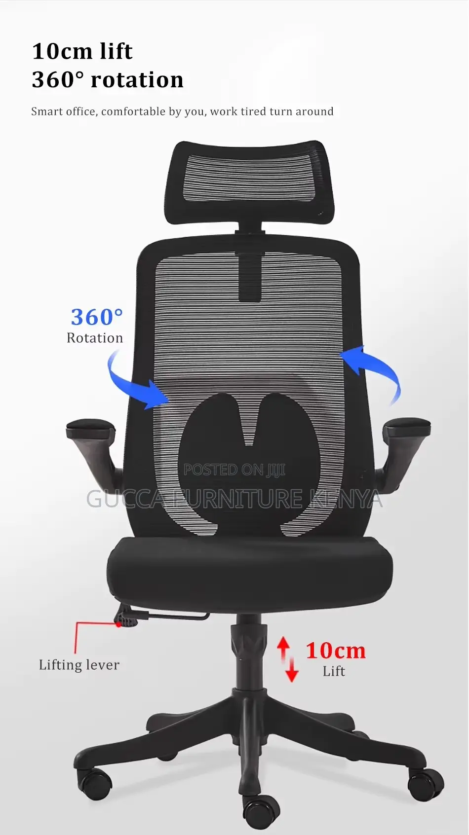 Ergonomic Executive Mesh Computer Chair