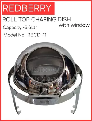 Roll Top Chaffing Dish 6.6litres .
