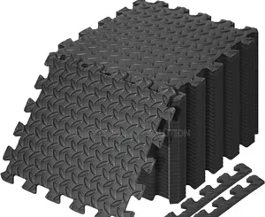 Non-Slip Foam Puzzle Mats for Home Gyms and Play Areas