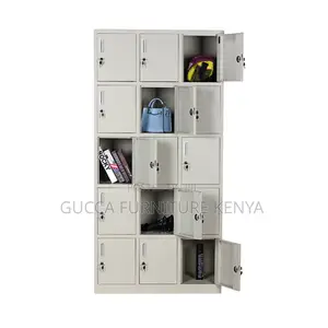 15-Doors White Metallic Filling Locker Cabinet