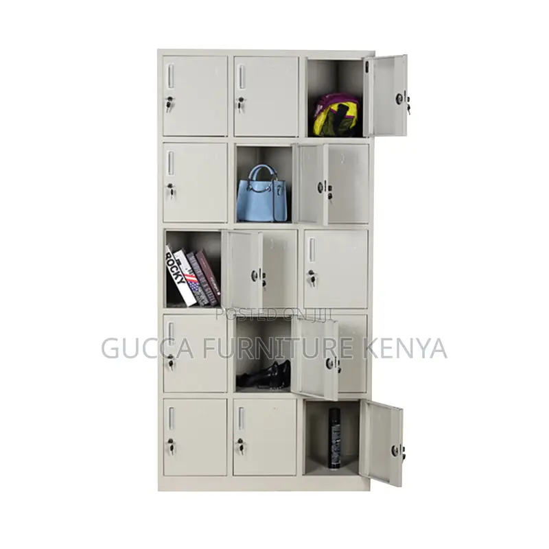 15-Doors White Metallic Filling Locker Cabinet