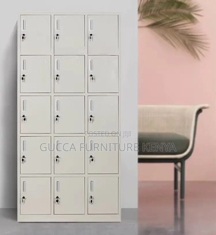 15-Doors White Metallic Filling Locker Cabinet