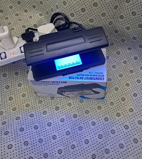 High Speed Note Detector Machine With Alarm System