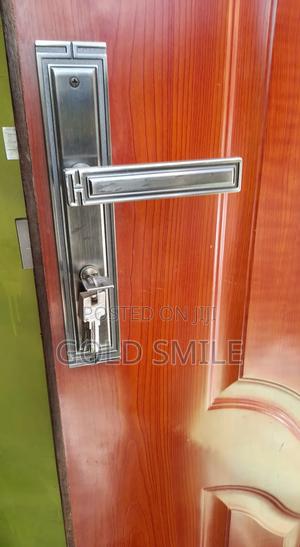 Mahogany Embozed Laminated Door - thumbnail 2
