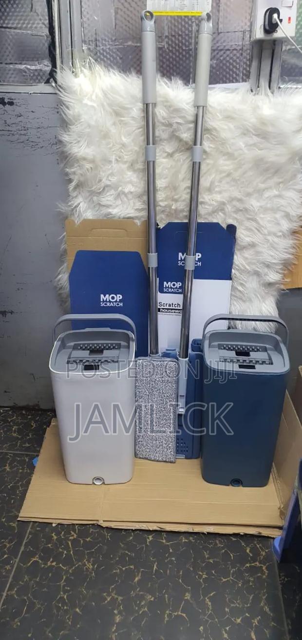 Big Bucket Flat Vertex Self-Squeeze Mop With Bucket - Jy