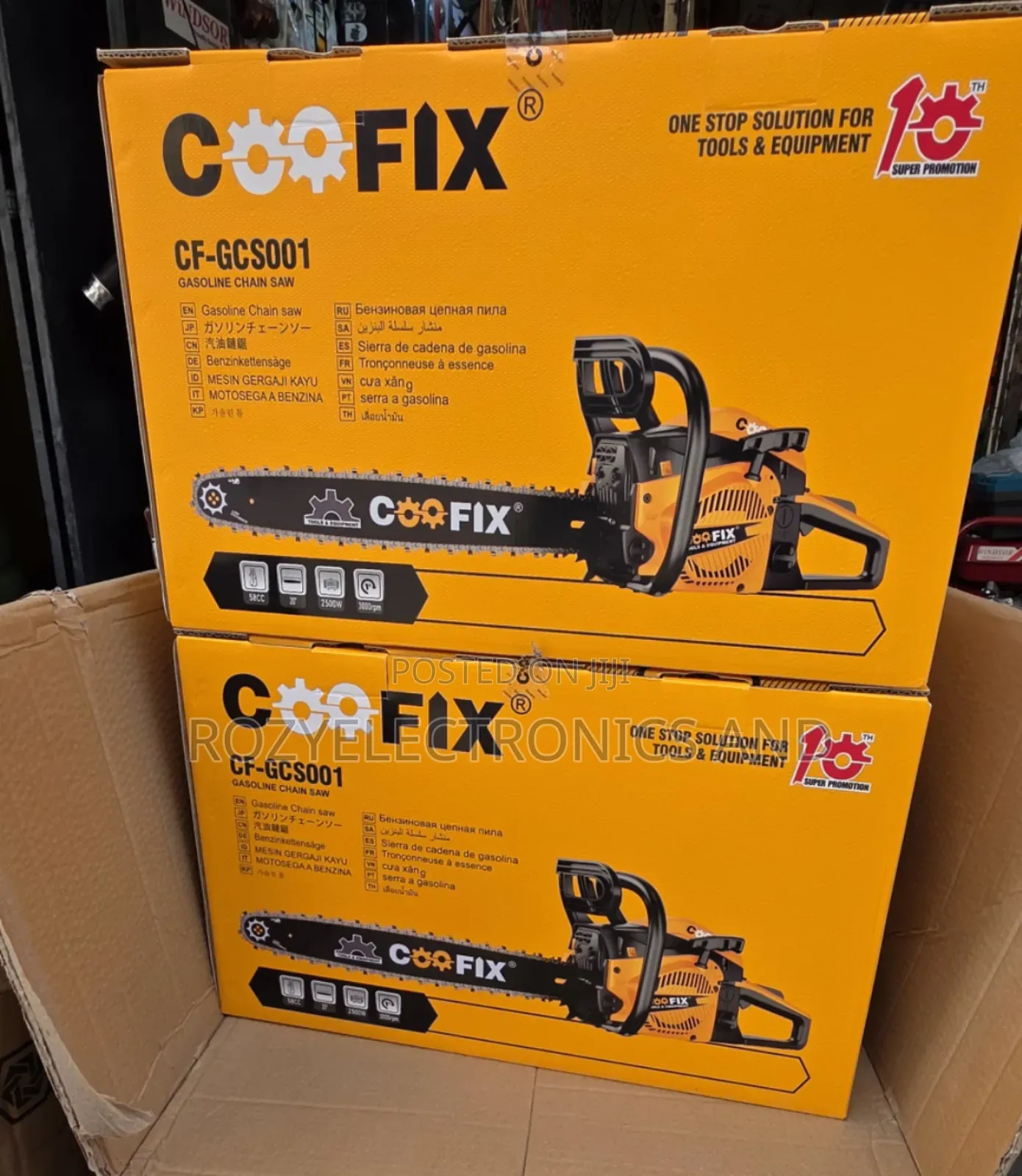 Coofix Gasoline Chainsaw 20"