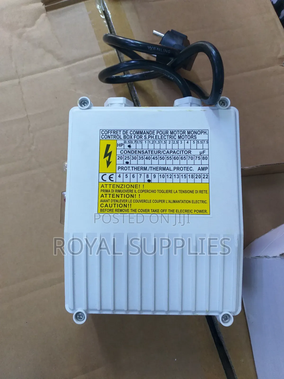 3hp Control Box