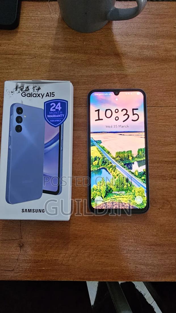 New Samsung Galaxy A15 128 GB Blue
