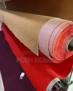 Red Delta Surface Wall to Wall Carpets