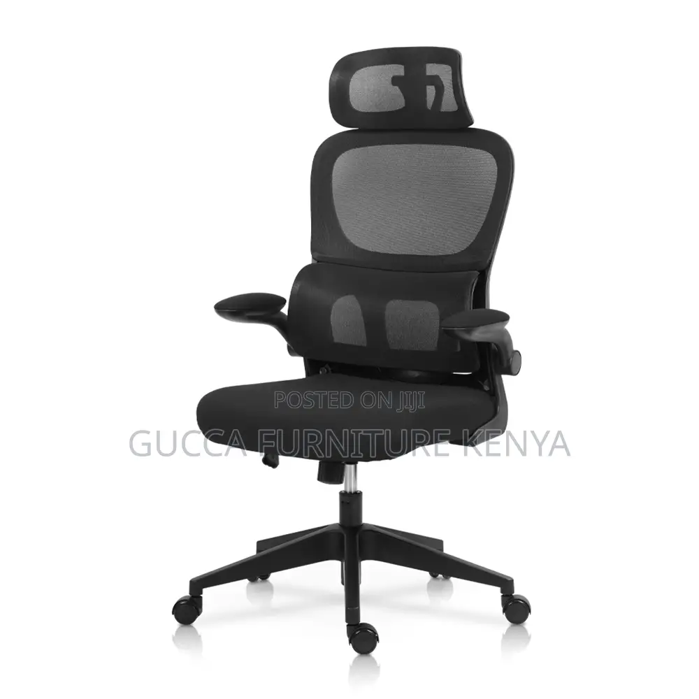 Imported Ergonomic Chair With Flip Arms