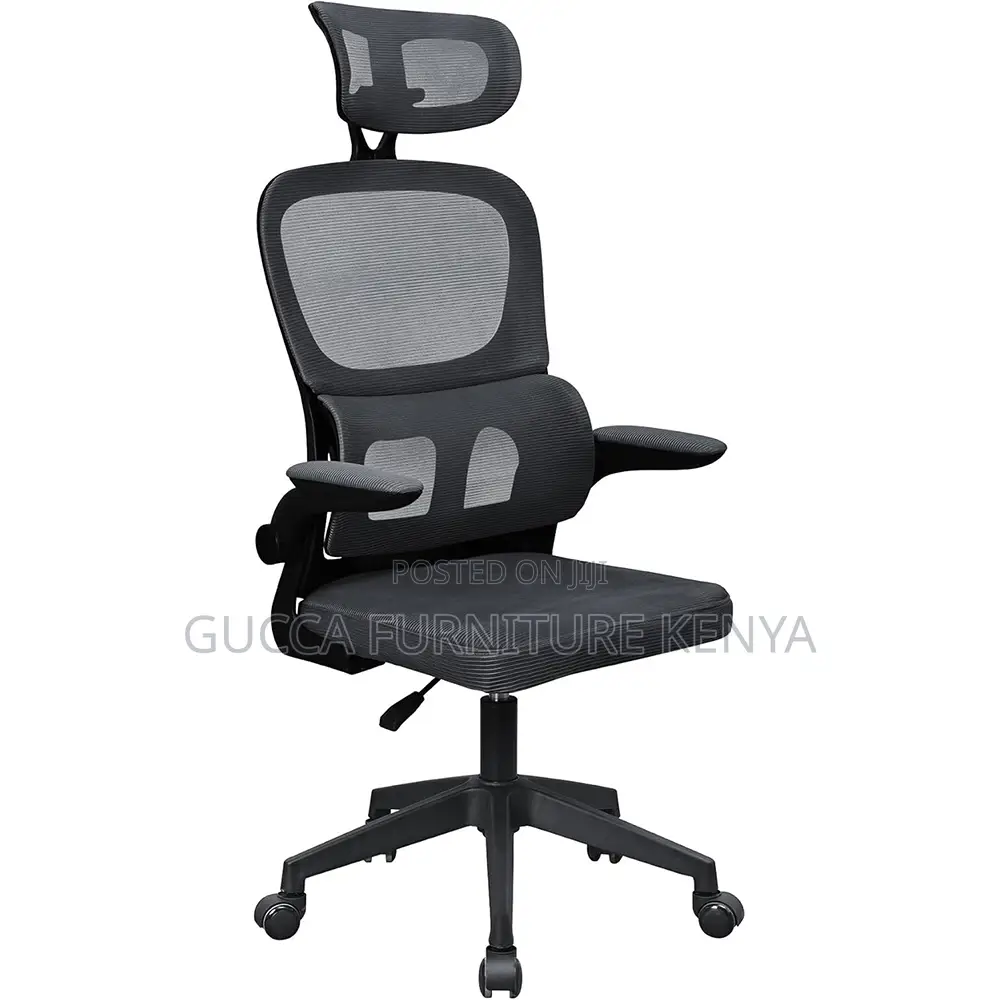 Imported Ergonomic Chair With Flip Arms