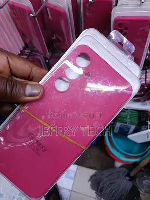 Nean Samsung Galaxy S24 Fe Liquid Silicone Case With Cloth Lining