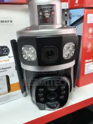 Floodlights for Night Vision Colour 10x Zoom Dual Lens 4g Solar Camera