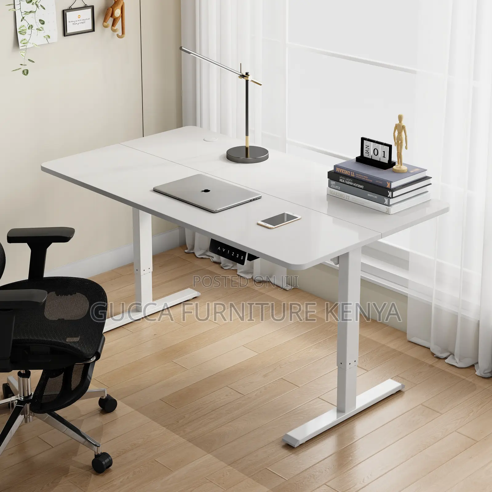 120cm Electric Standing Gaming/Office Desk