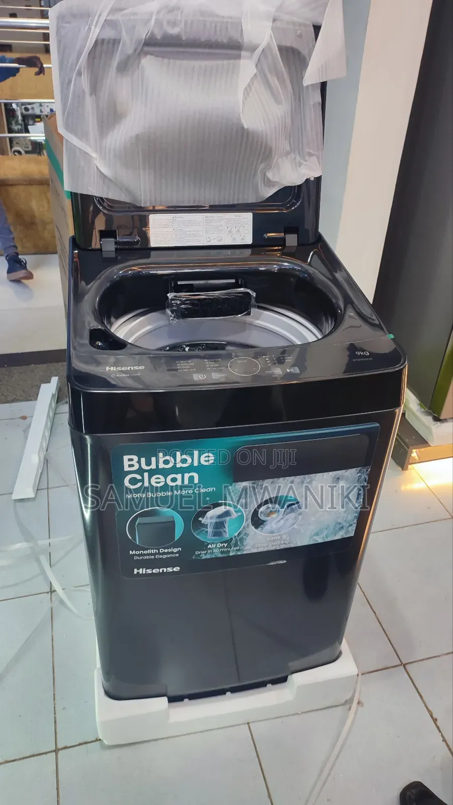 Hisense 9kg Top Load Washing Machine Full Automatic