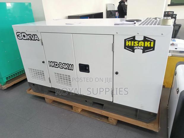 30kva Hisaki Diesel Generator - main view
