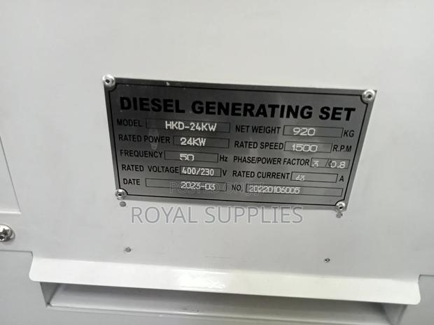 30kva Hisaki Diesel Generator - thumbnail 2
