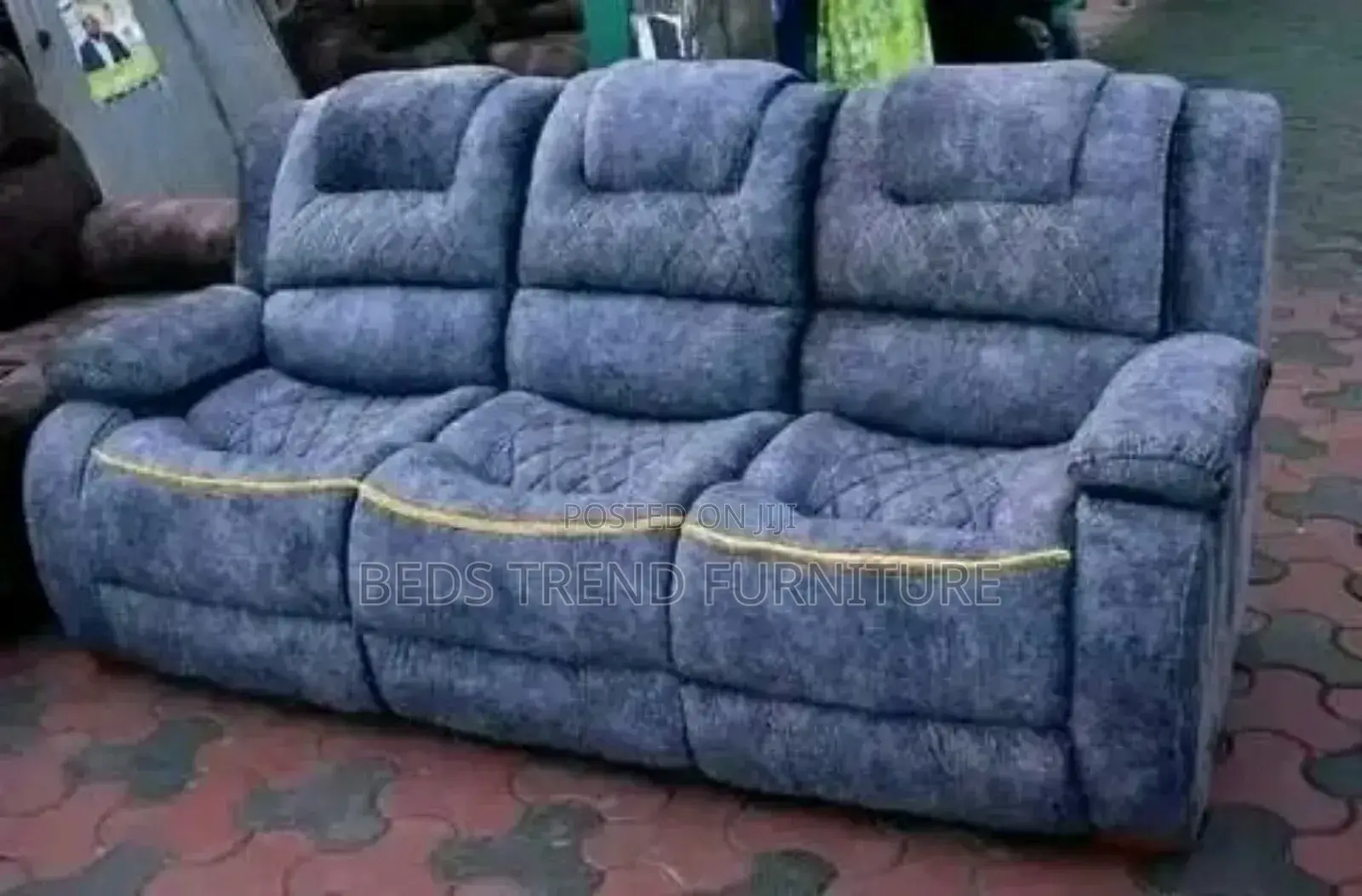 3 Seater Semi-Recliner