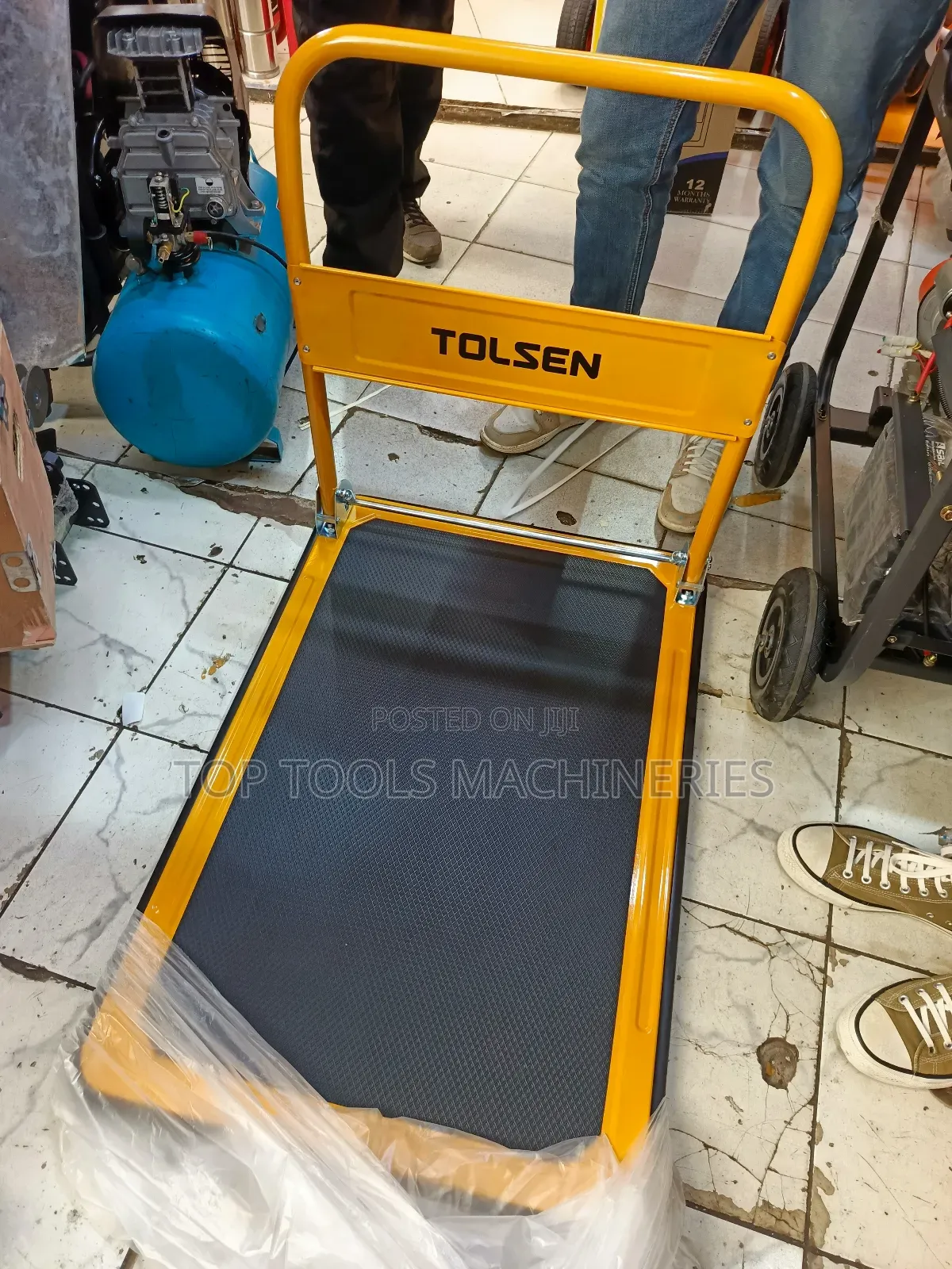 Tolsen 300kg Foldable Platform Trolley
