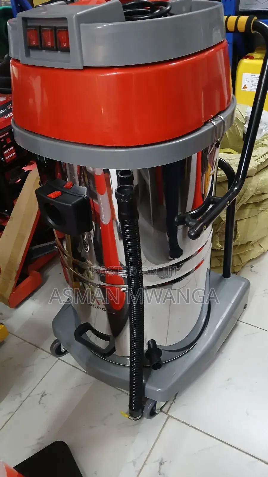 Wet and Dry Vacuum Cleaner 100l