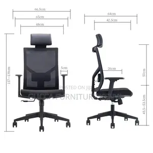 Executive Ergonomic High-Back Study Chair