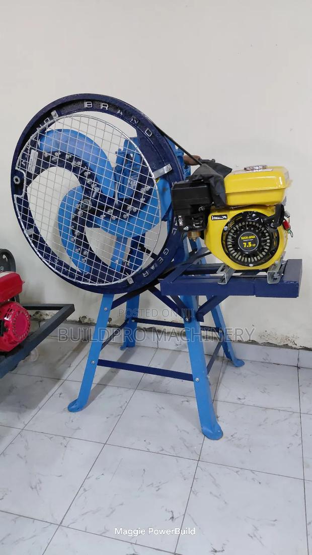 3 Blade Petrol Powered Chaffcutter With 7.5hp Engine - main view