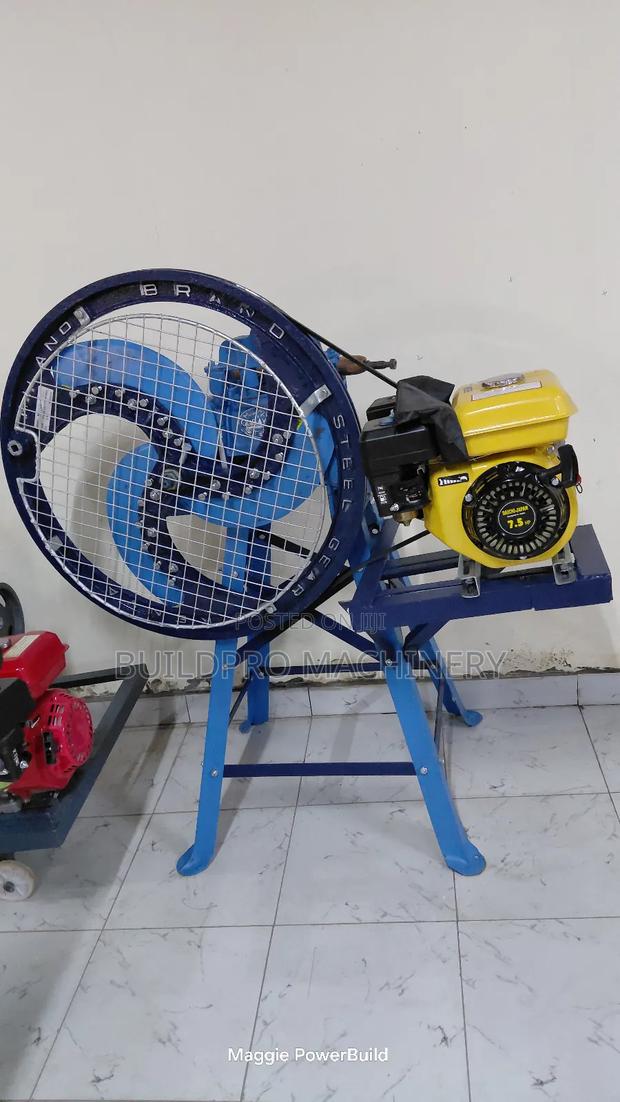 3 Blade Petrol Powered Chaffcutter With 7.5hp Engine - thumbnail 2