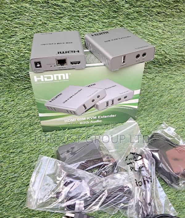 Hdmi KVM Extender 60m High Quality Over Cat6 Cable