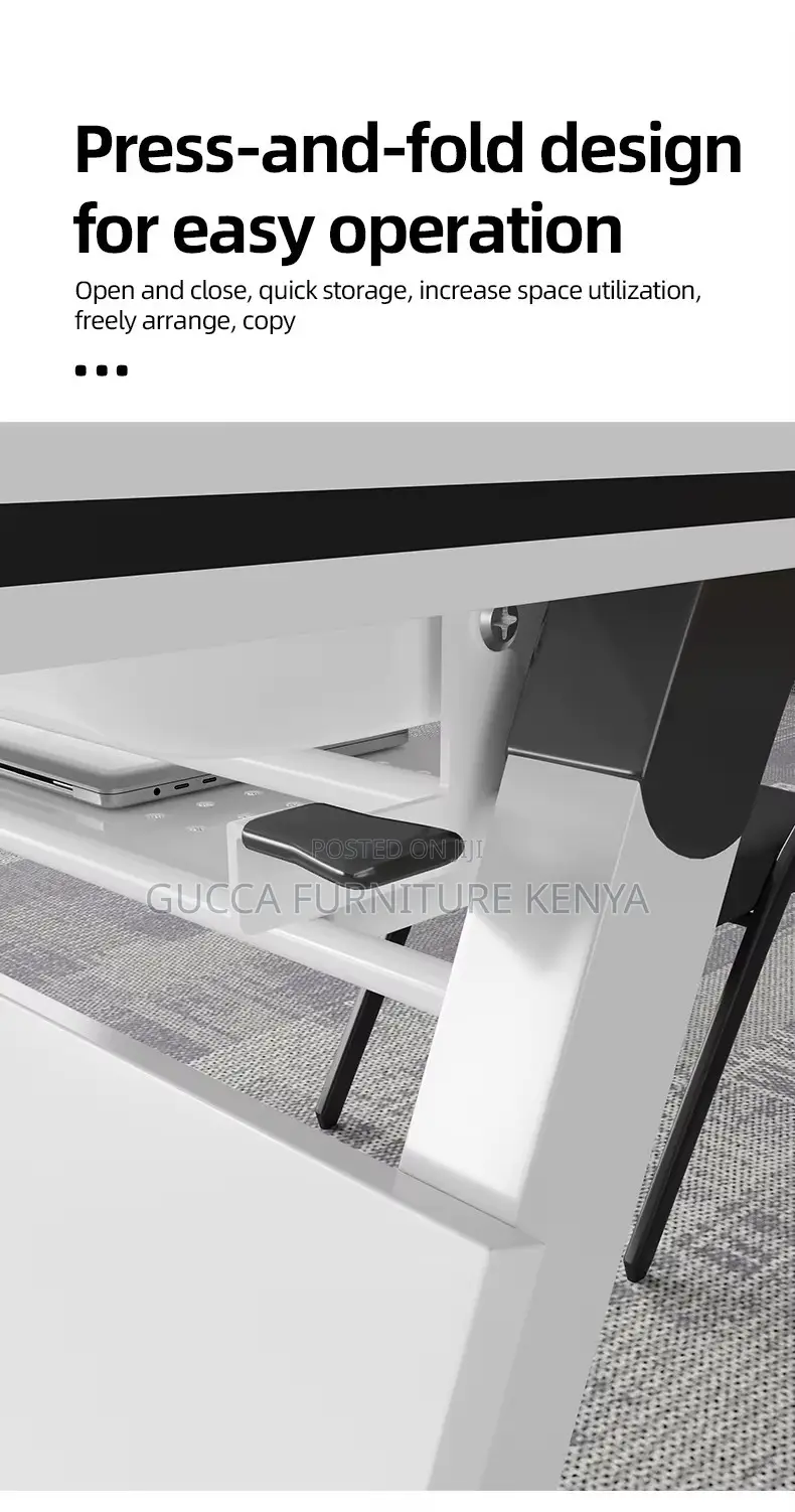 1.2m Swivel Folding Training Office Table