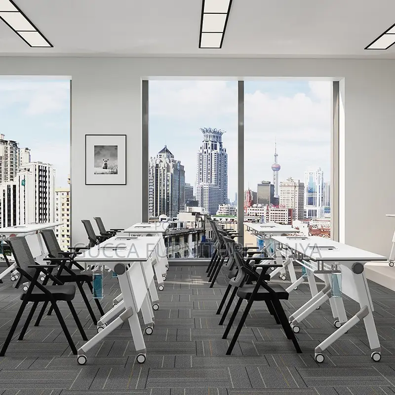 1.2m Swivel Folding Training Office Table