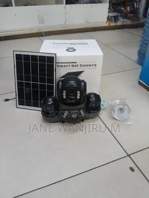 New Triple Lens Solar Wifi Outdoor CCTV Security Camera