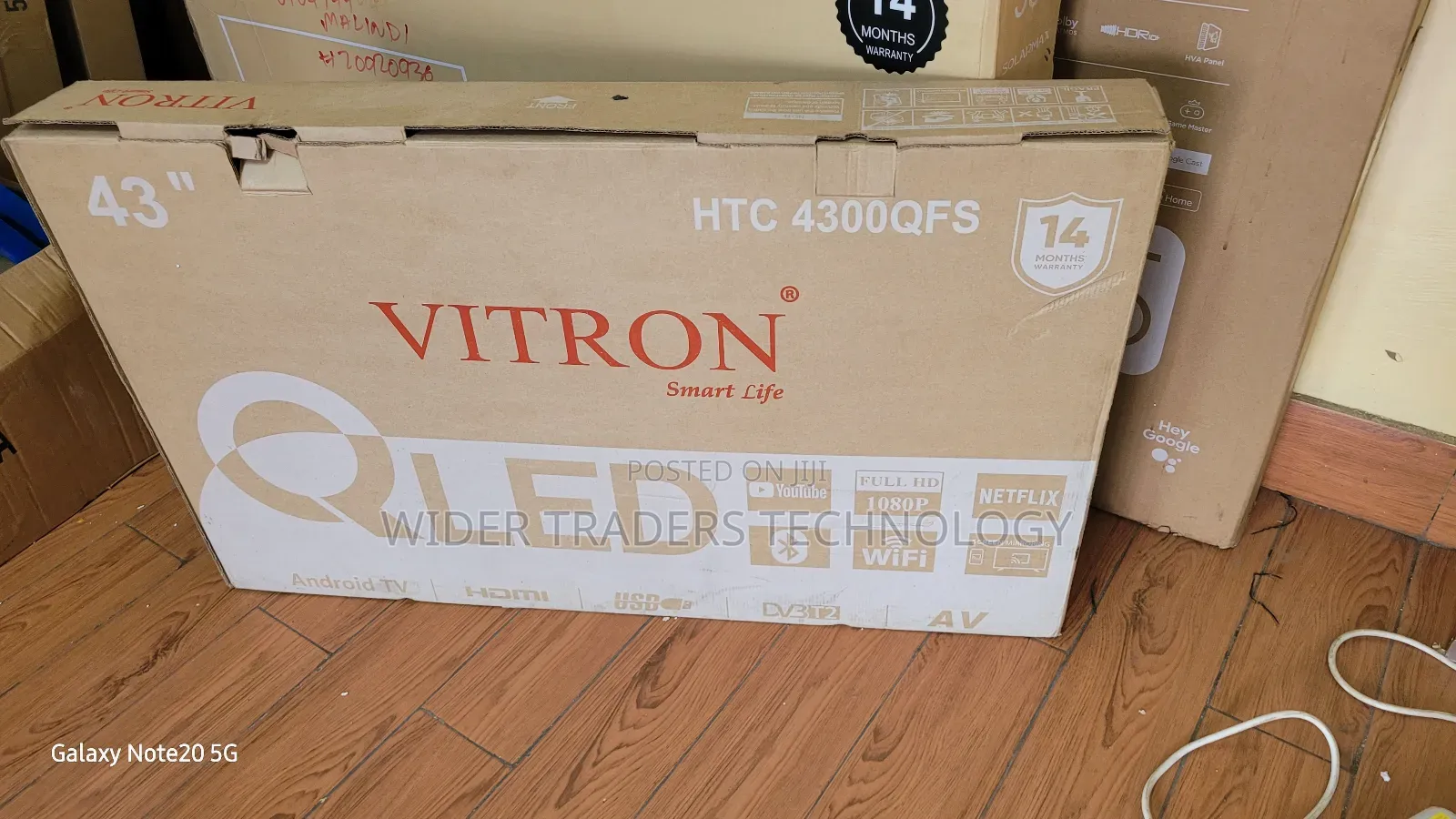 Vitron 4300qfs 43-Inch Qled Smart Android Tv.