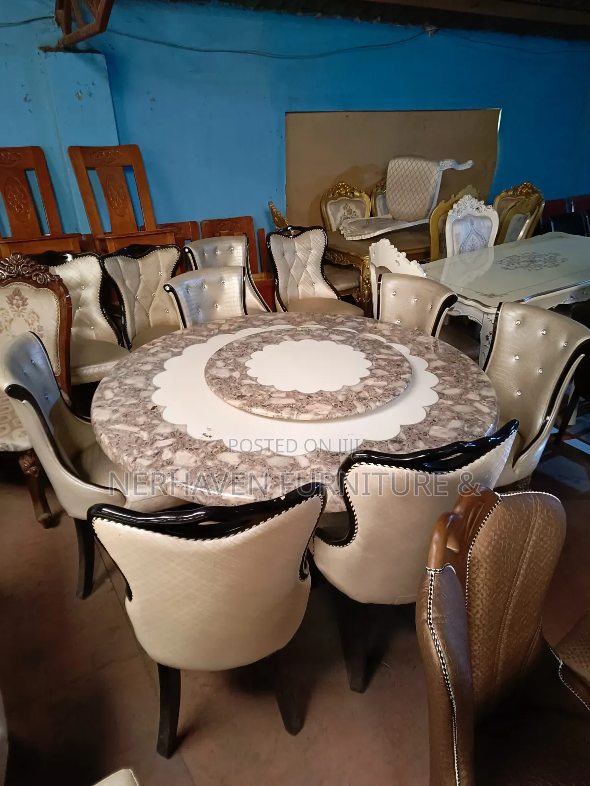Modern Luxury 6-Seater Dining Set for Stylish Homes