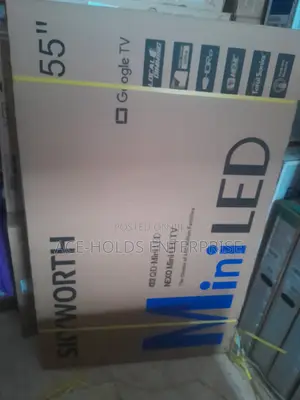 Mini-qled Skyworth 55" Google Smart Tv - Inbuilt Decoder