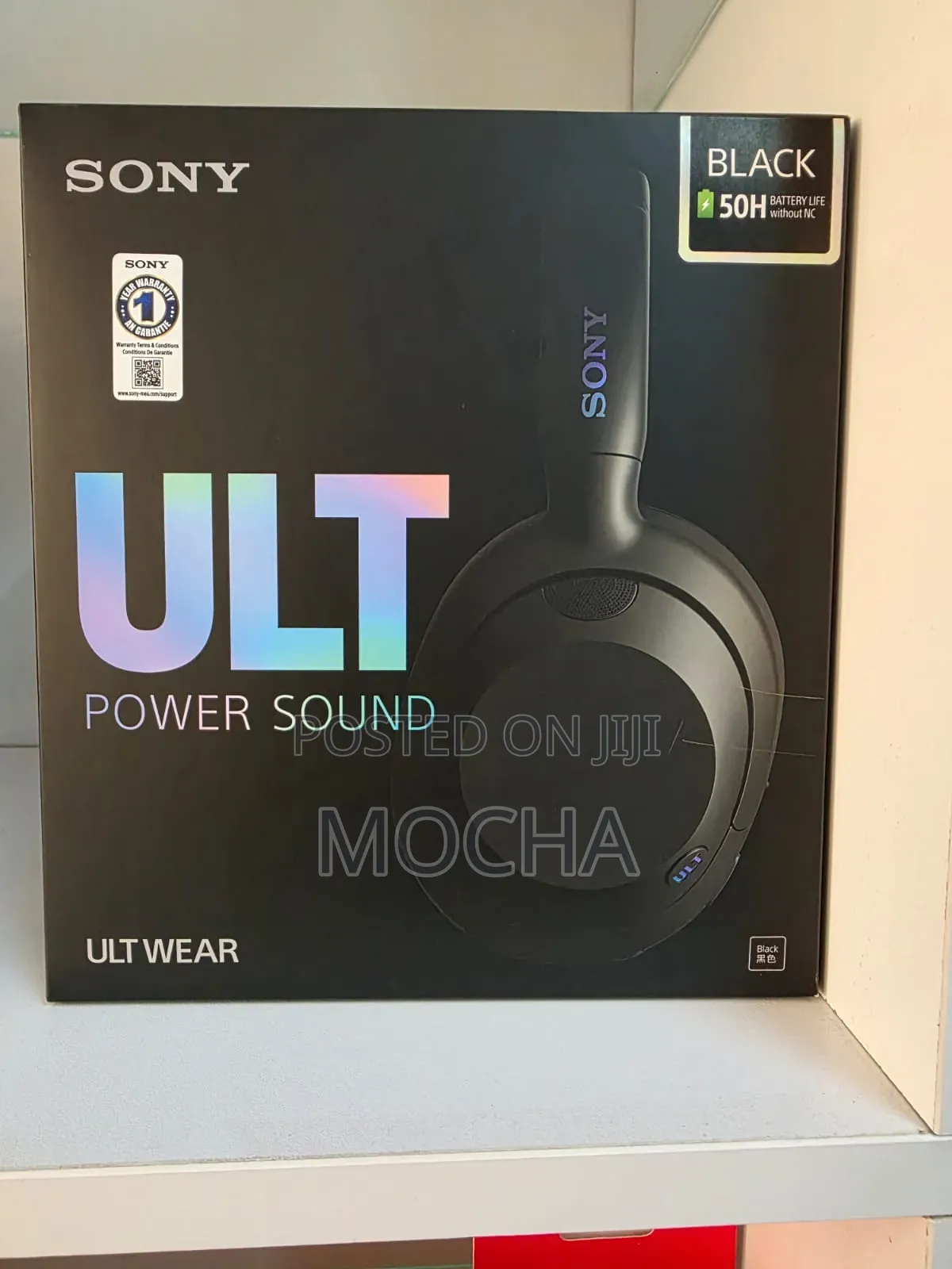 Sony Ult Wear Wireless Over-Ear Noise-Canceling Headphones