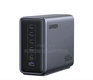 Ugreen X759 Gan 500w 6-Port Desktop Fast Charger (Uk Plug) Ug-55551b