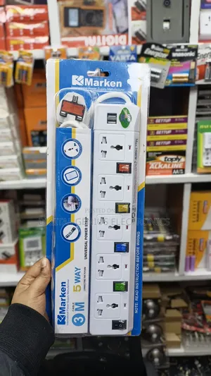 Marken 5way + Usb Ports Extension