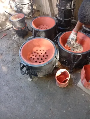 Modified Clay Charcoal Jiko.