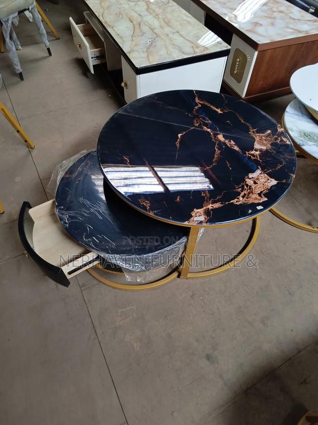 Modern Nesting Stool With Hidden Storage - thumbnail 2