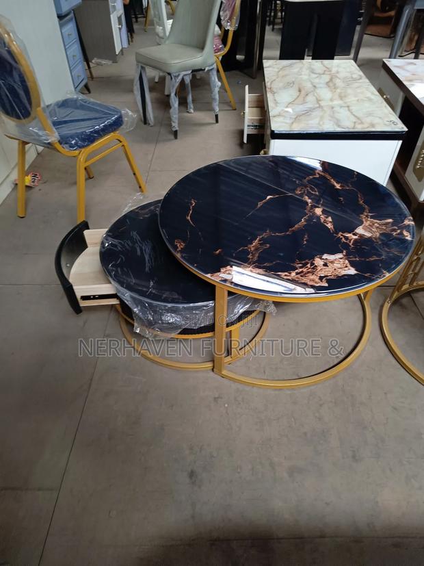 Modern Nesting Stool With Hidden Storage - thumbnail 3