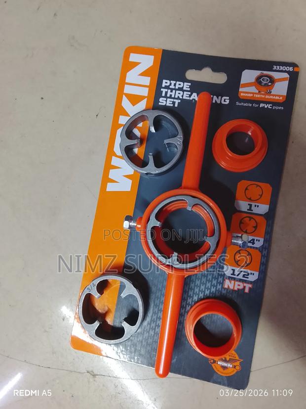 Wokin Pipe Threading Set