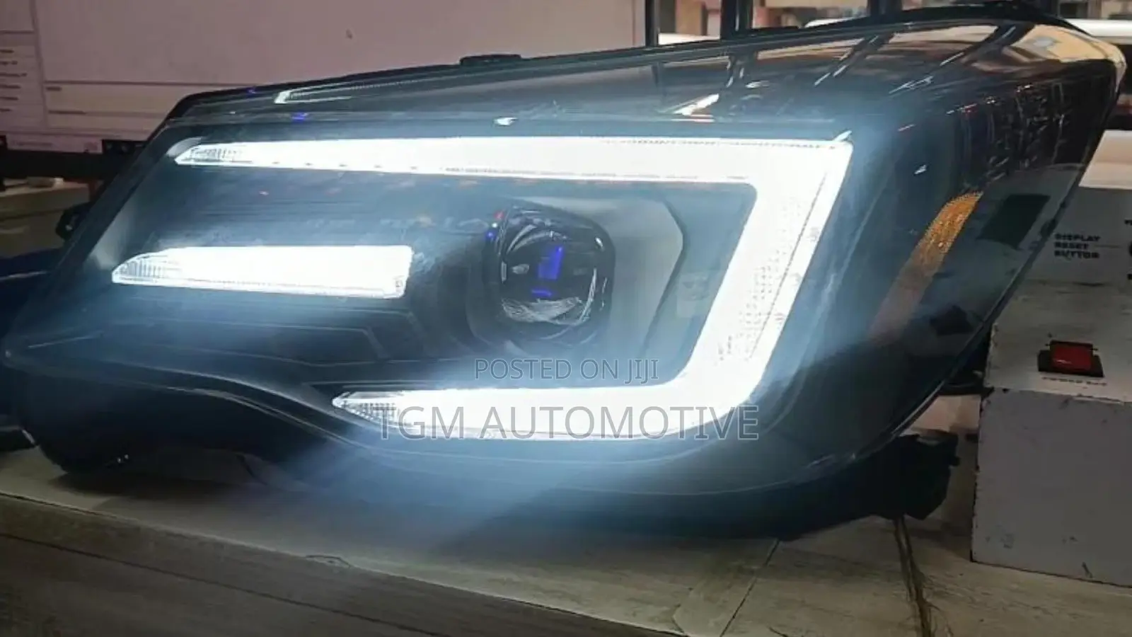 Aftermarket Head Lamp Set Forester 2014