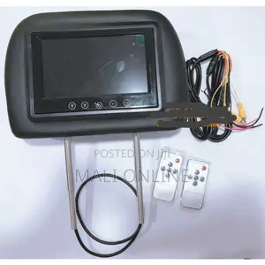 9 Inch Dual Car Headrest Monitors TFT Led Screen Set With Av Input