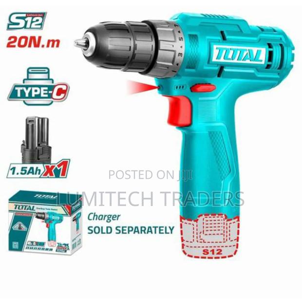 12 Volts Total Cordless Drill